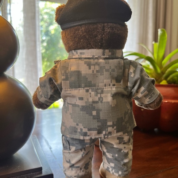 Camouflage Stuffed Bear Toy - Picture 3 of 8